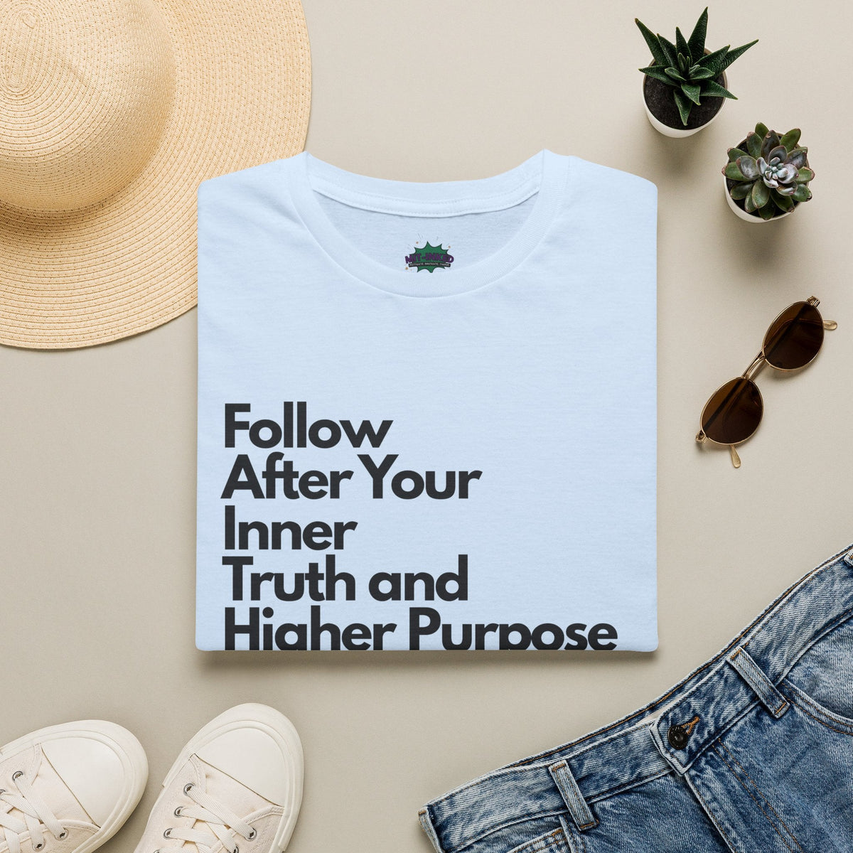 FAITH Unisex Softstyle T-Shirt | Minimalist Inspirational Graphic Tee Printify