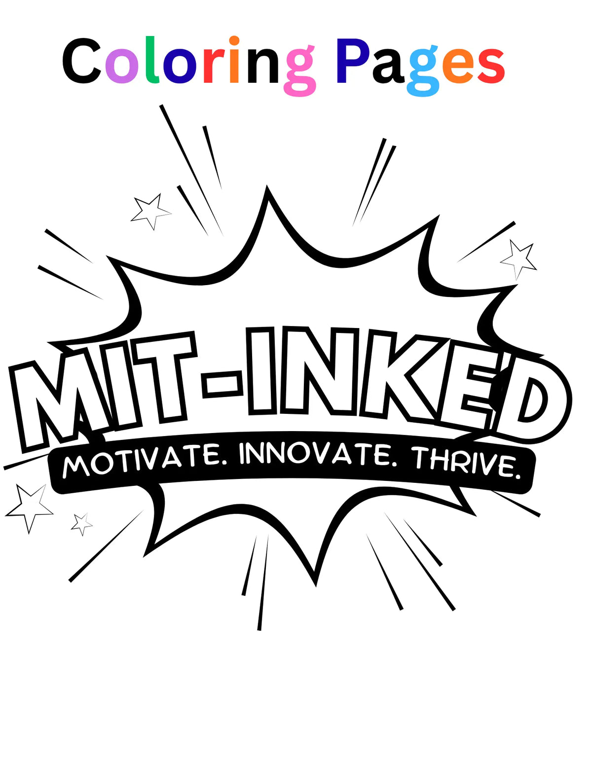 Coloring-Pages MIT-Inked