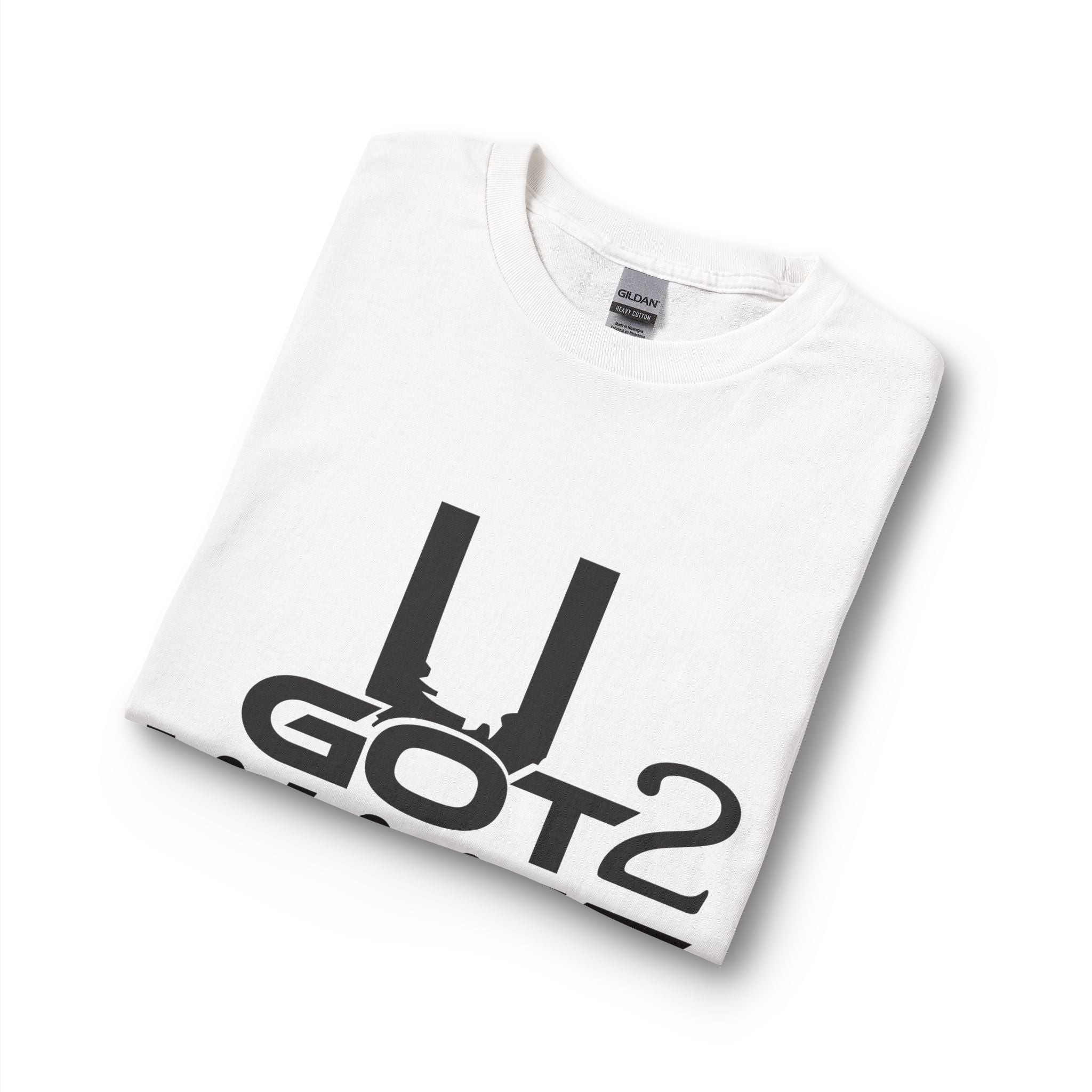 U Got 2 Want Long Sleeve Unisex Tee — Bold Typographic