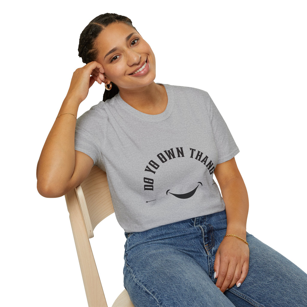 "Do Yo Own Thang" Smile Graphic T-Shirt | MIT-Inked Inspired Casual Tee