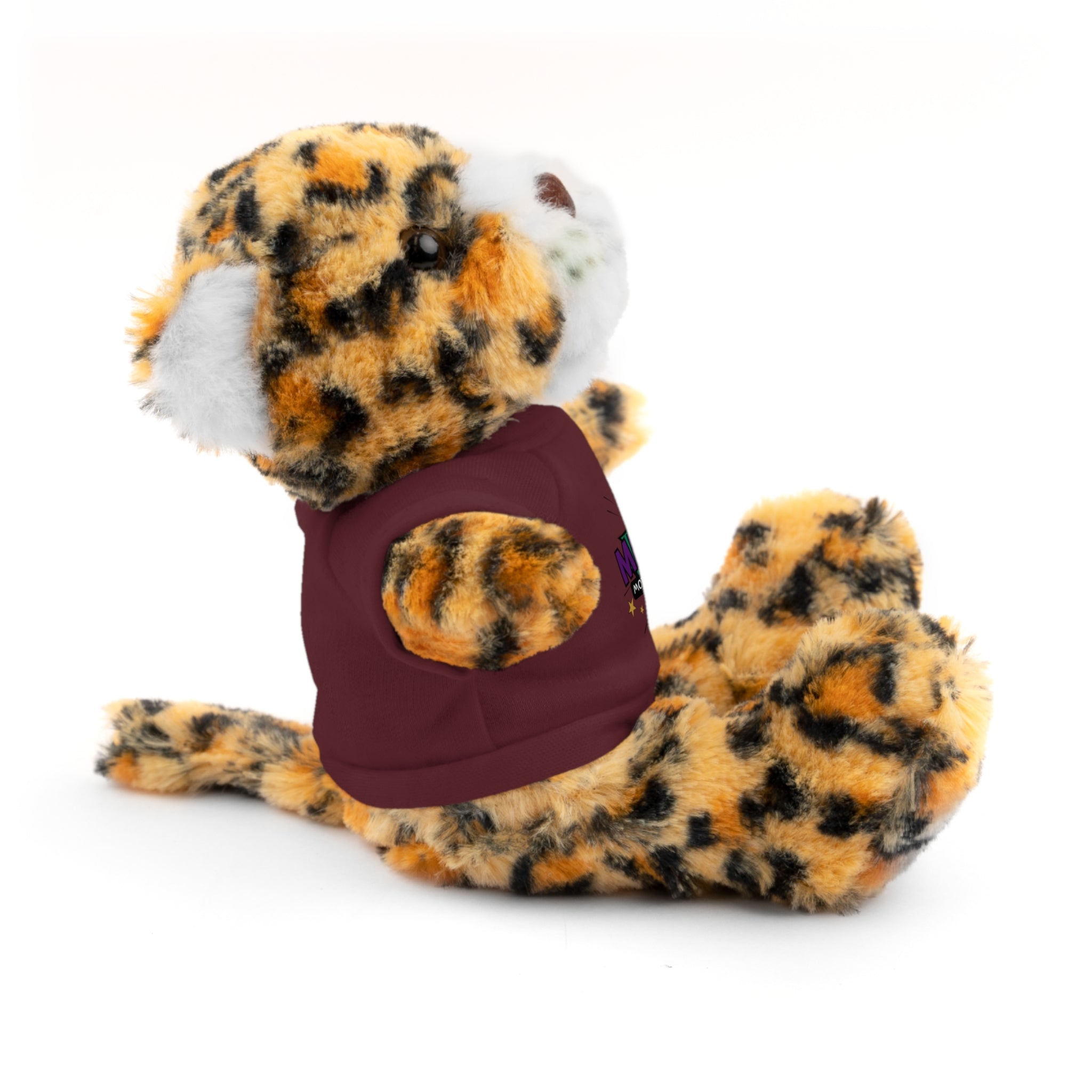 Plush Toy with MIT-Inked Graphic Tee — Cute Stuffed Animal Gift