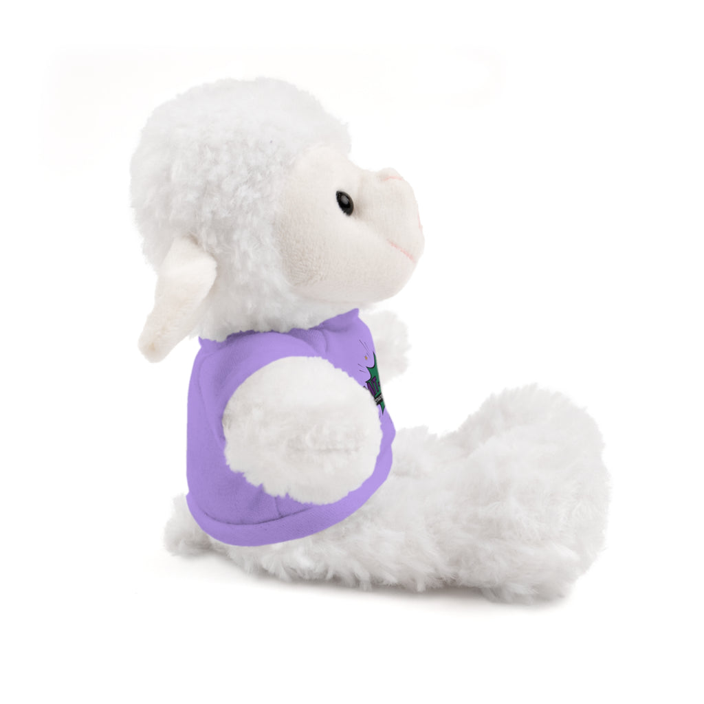 Plush Toy with MIT-Inked Graphic Tee — Cute Stuffed Animal Gift