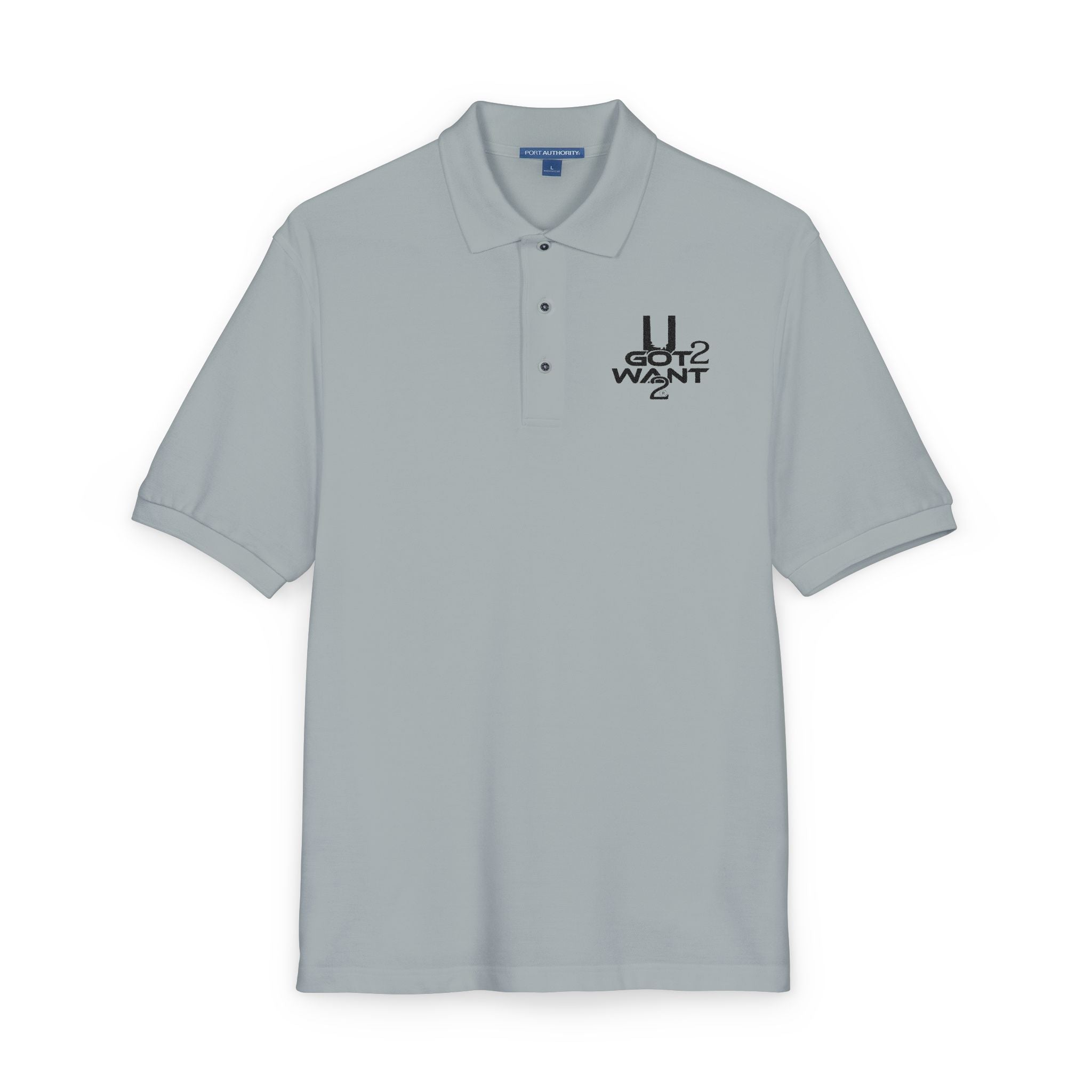 "U Got 2 Want 2" Unisex Polo Shirt (Embroidery)