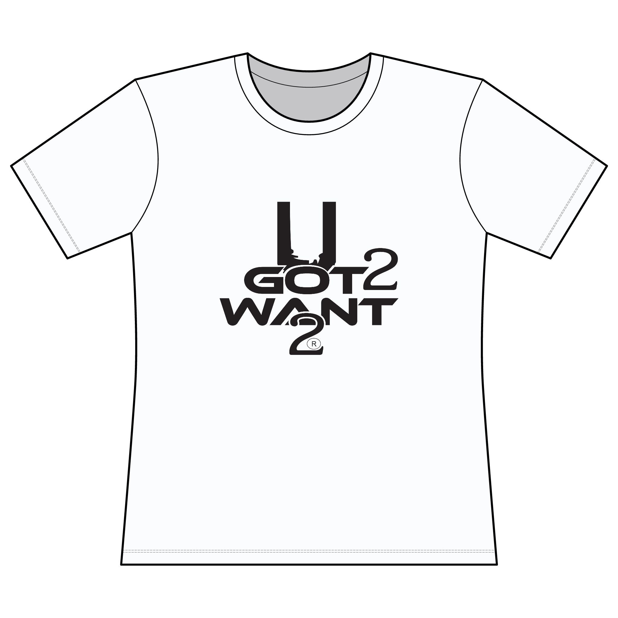 'U Got 2 Want 2' Women's Performance Short Sleeve Moisture Wicking Tee