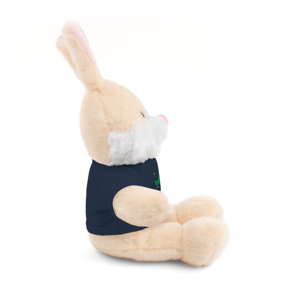 Plush Toy with MIT-Inked Graphic Tee — Cute Stuffed Animal Gift