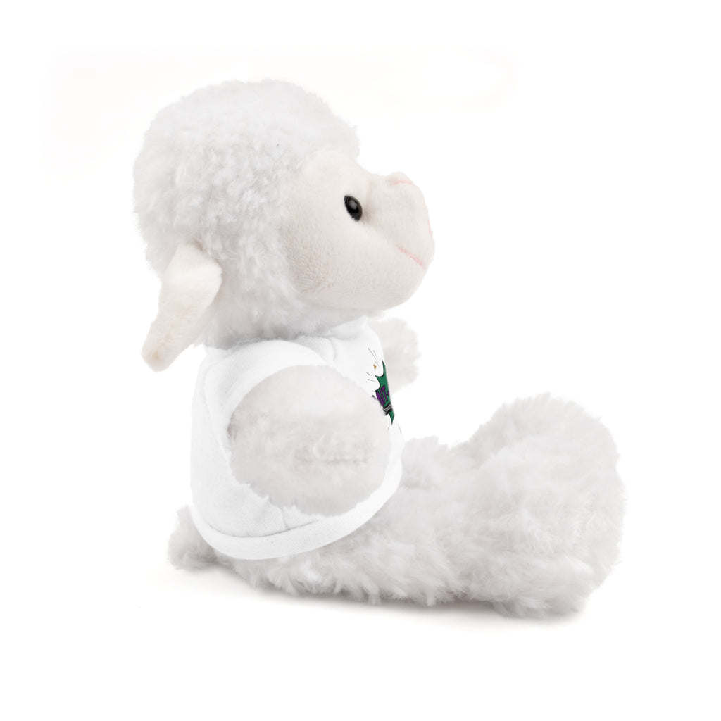 Plush Toy with MIT-Inked Graphic Tee — Cute Stuffed Animal Gift