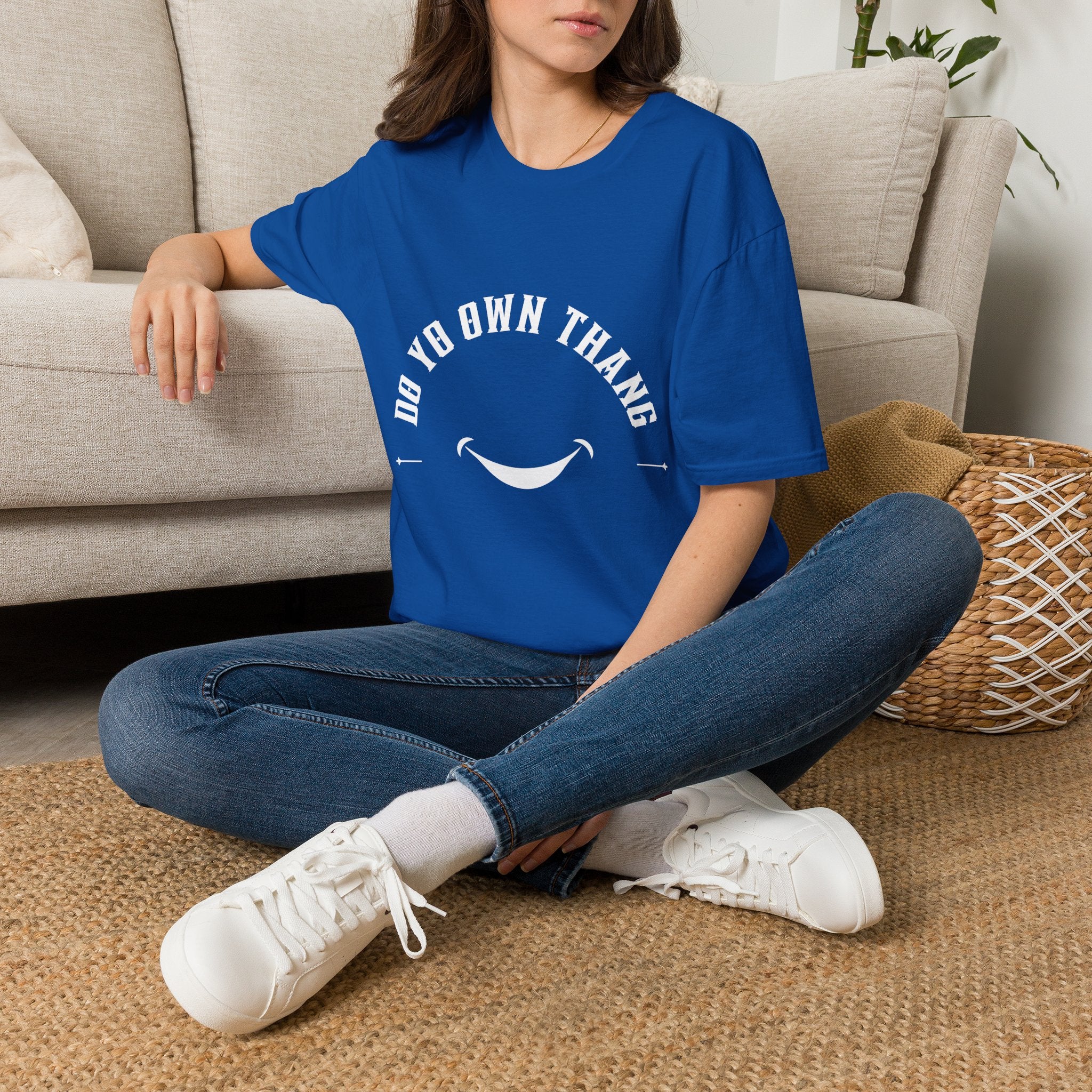 "Do Yo Own Thang" Smile Graphic T-Shirt | MIT-Inked Inspired Casual Tee