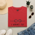 "I Want To, I Can, I Will" Infinity Motivation Graphic T-shirt