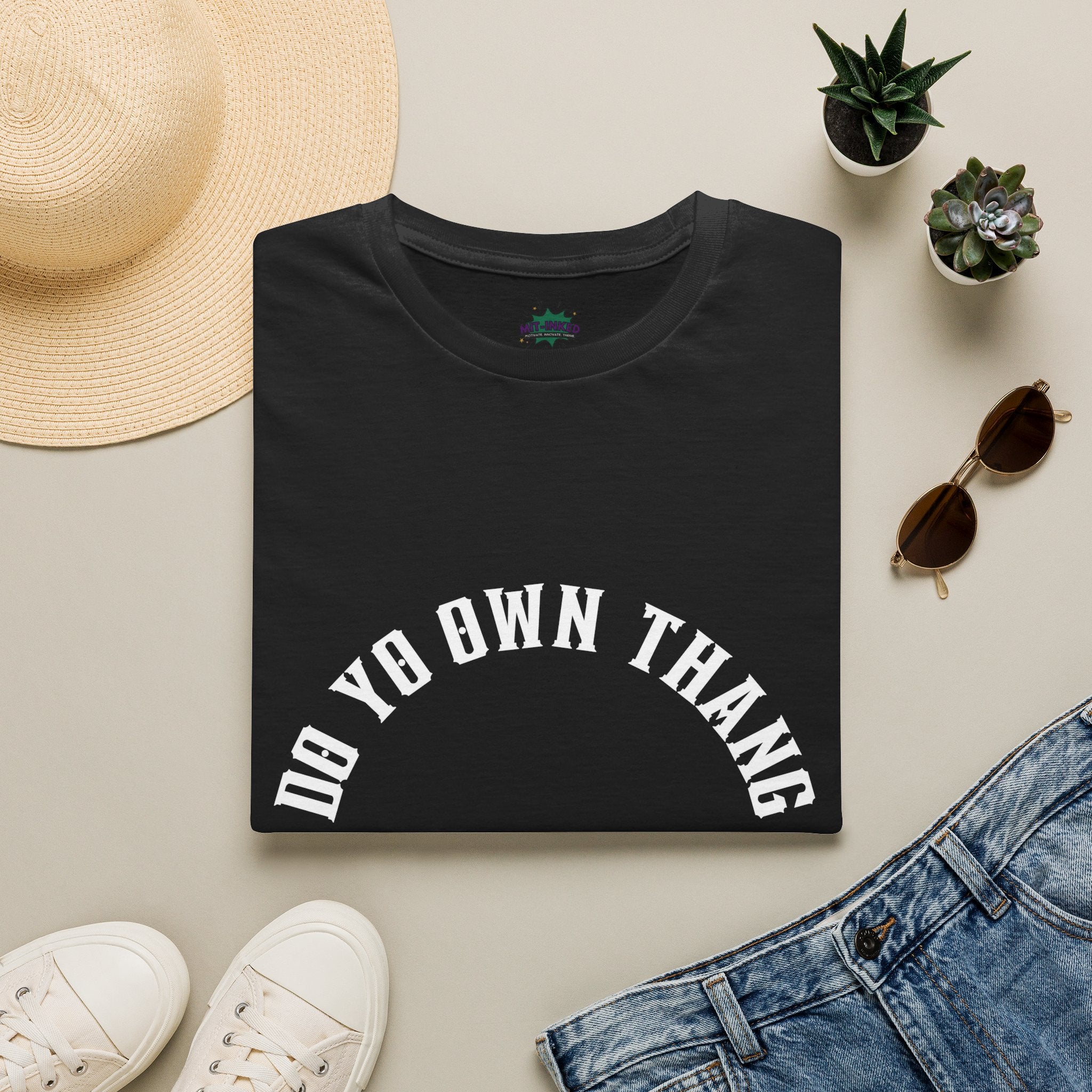 "Do Yo Own Thang" Smile Graphic T-Shirt | MIT-Inked Inspired Casual Tee