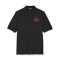 "U Got 2 Want 2" Unisex Polo Shirt Red Logo | Premium Embroidered Sport Casual Polo Printify
