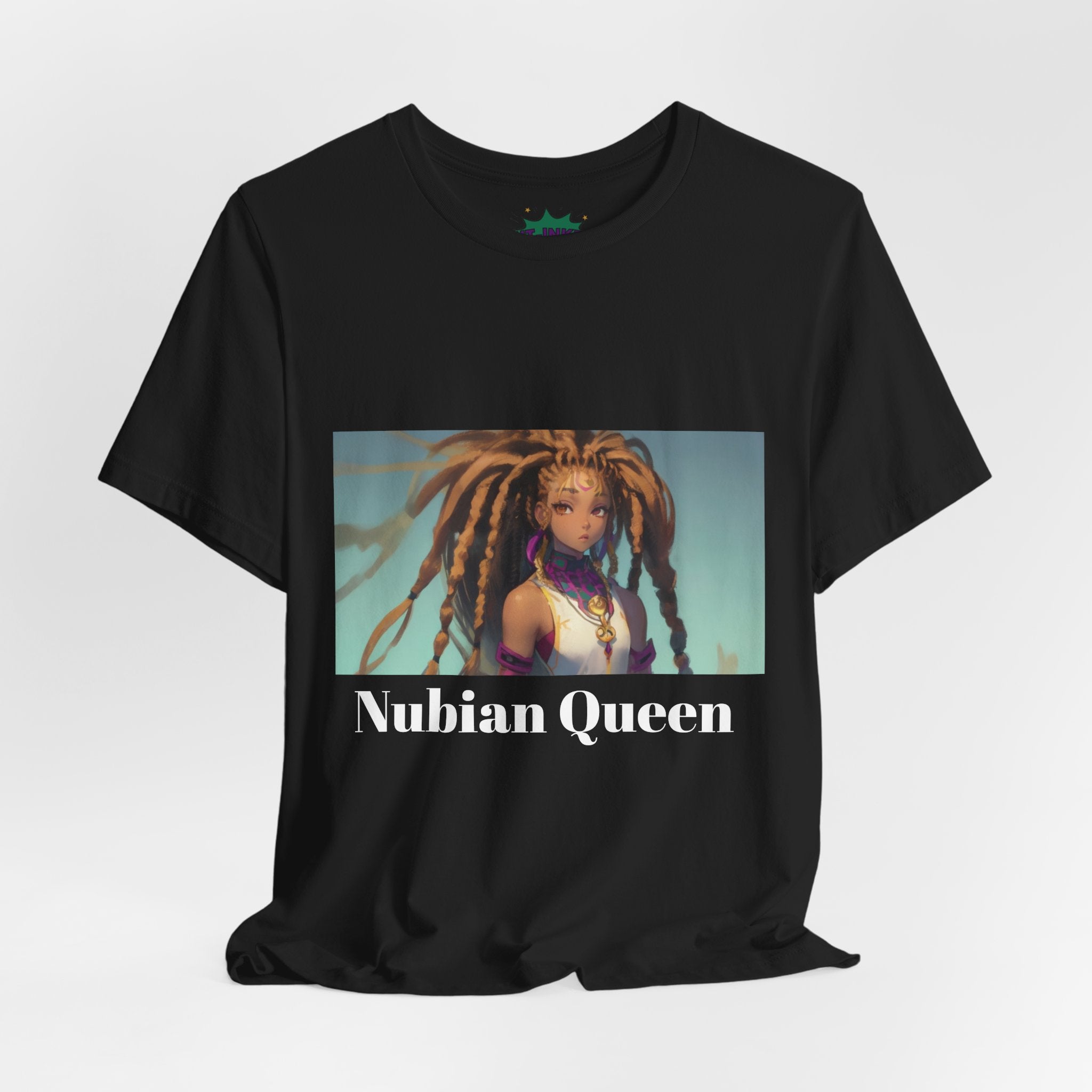 Nubian Queen Tee — Empowering Afrocentric Graphic T‑Shirt | MIT-Inked Heritage Tee