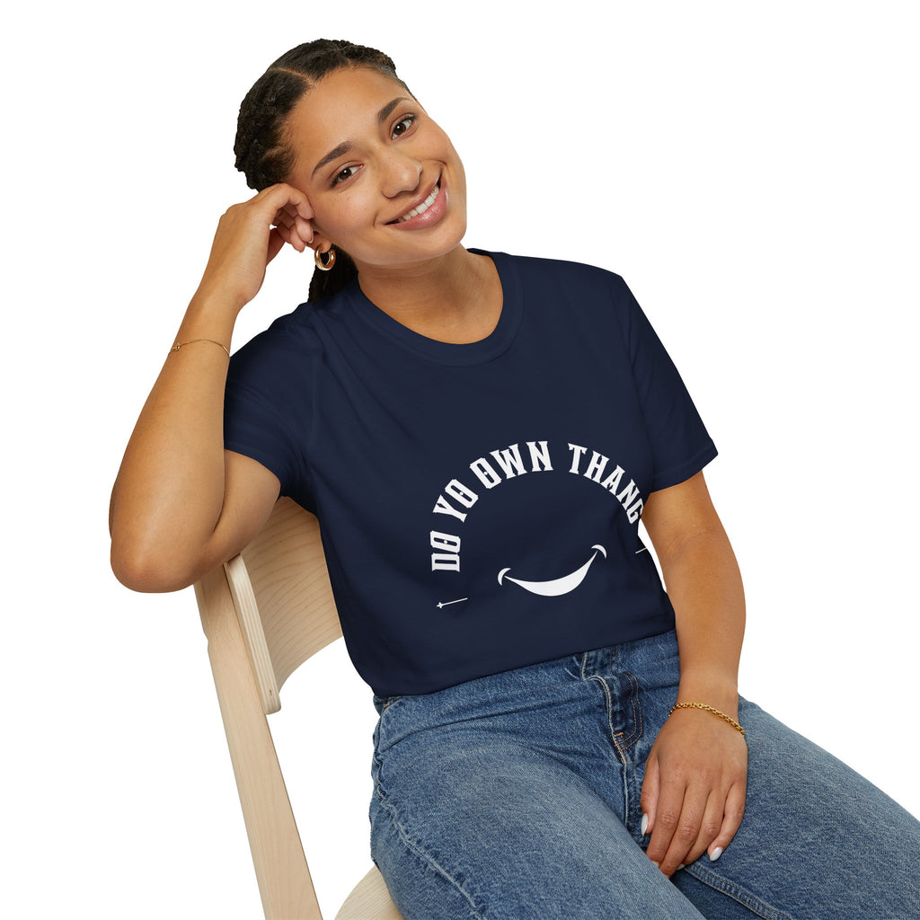 "Do Yo Own Thang" Smile Graphic T-Shirt | MIT-Inked Inspired Casual Tee