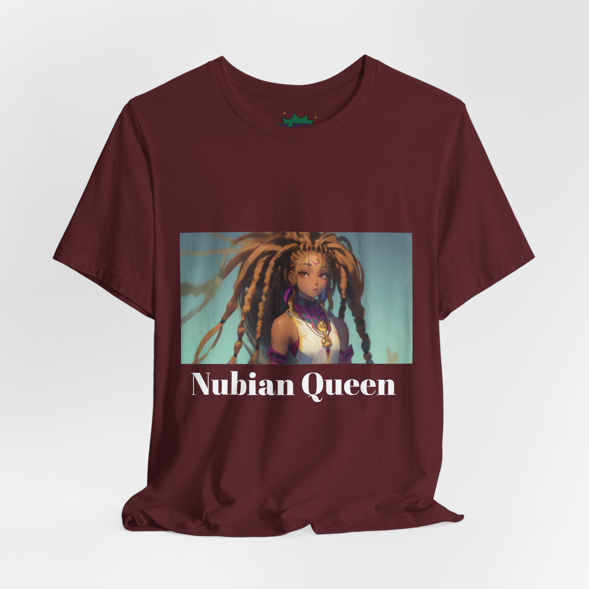 Nubian Queen Tee — Empowering Afrocentric Graphic T‑Shirt | MIT-Inked Heritage Tee