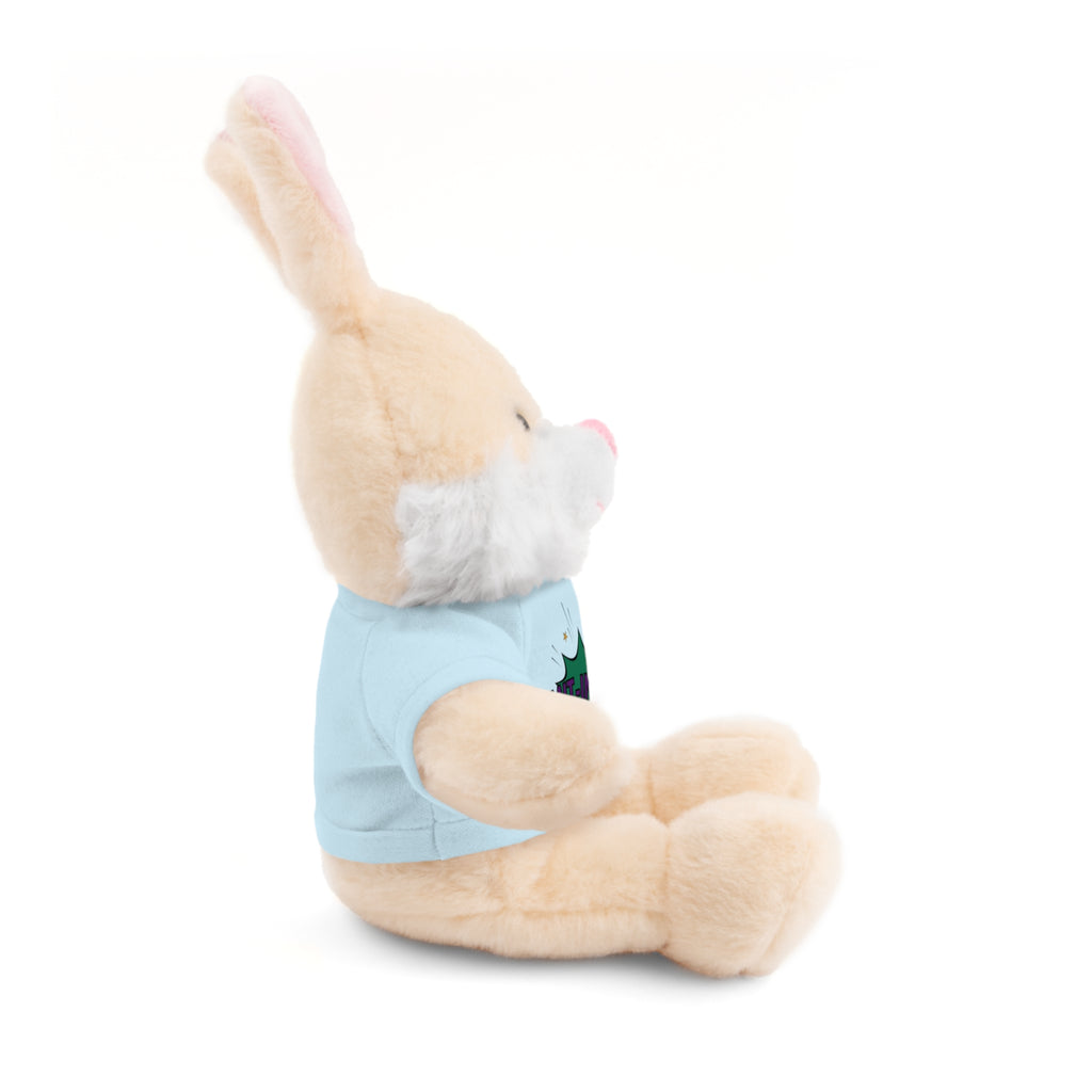 Plush Toy with MIT-Inked Graphic Tee — Cute Stuffed Animal Gift