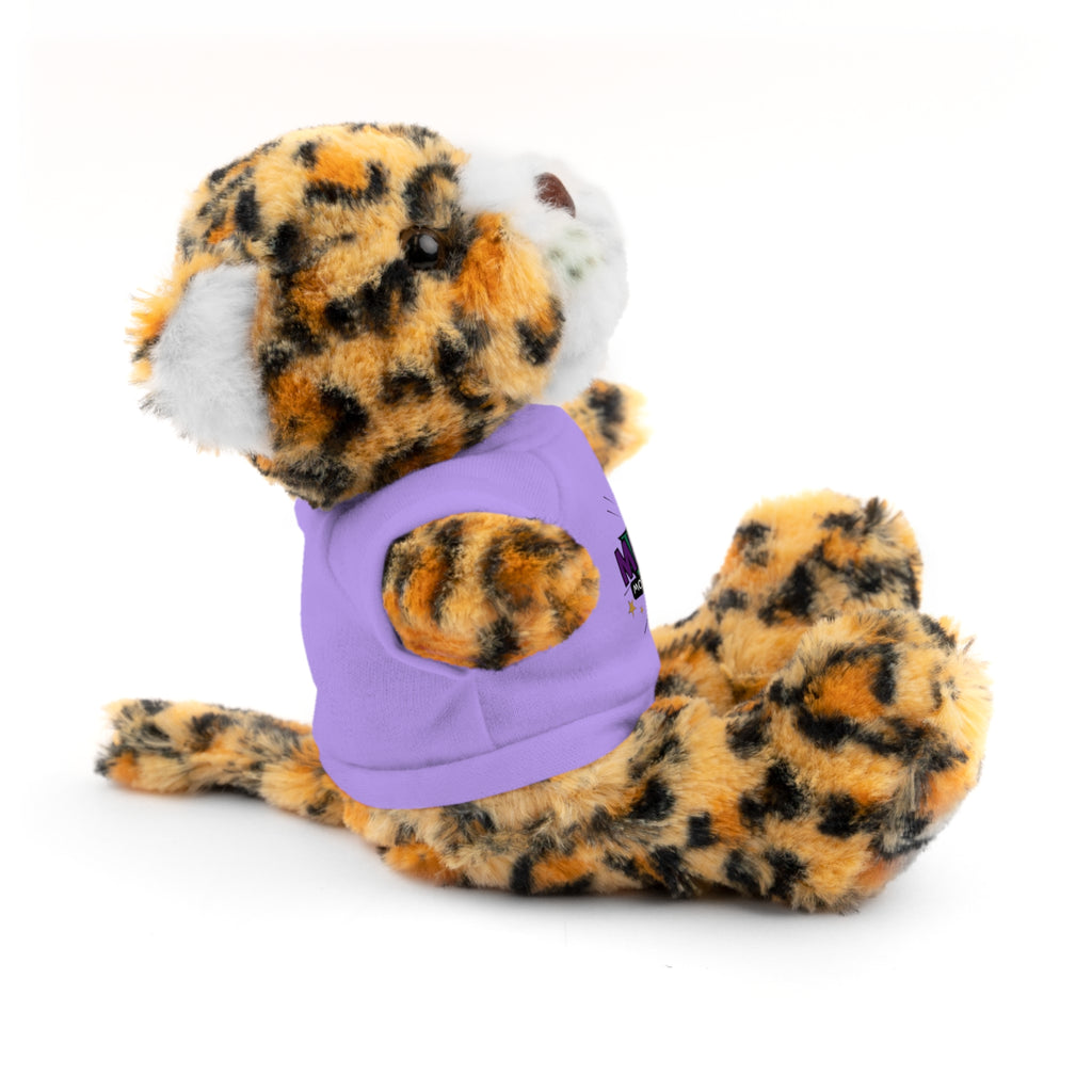 Plush Toy with MIT-Inked Graphic Tee — Cute Stuffed Animal Gift