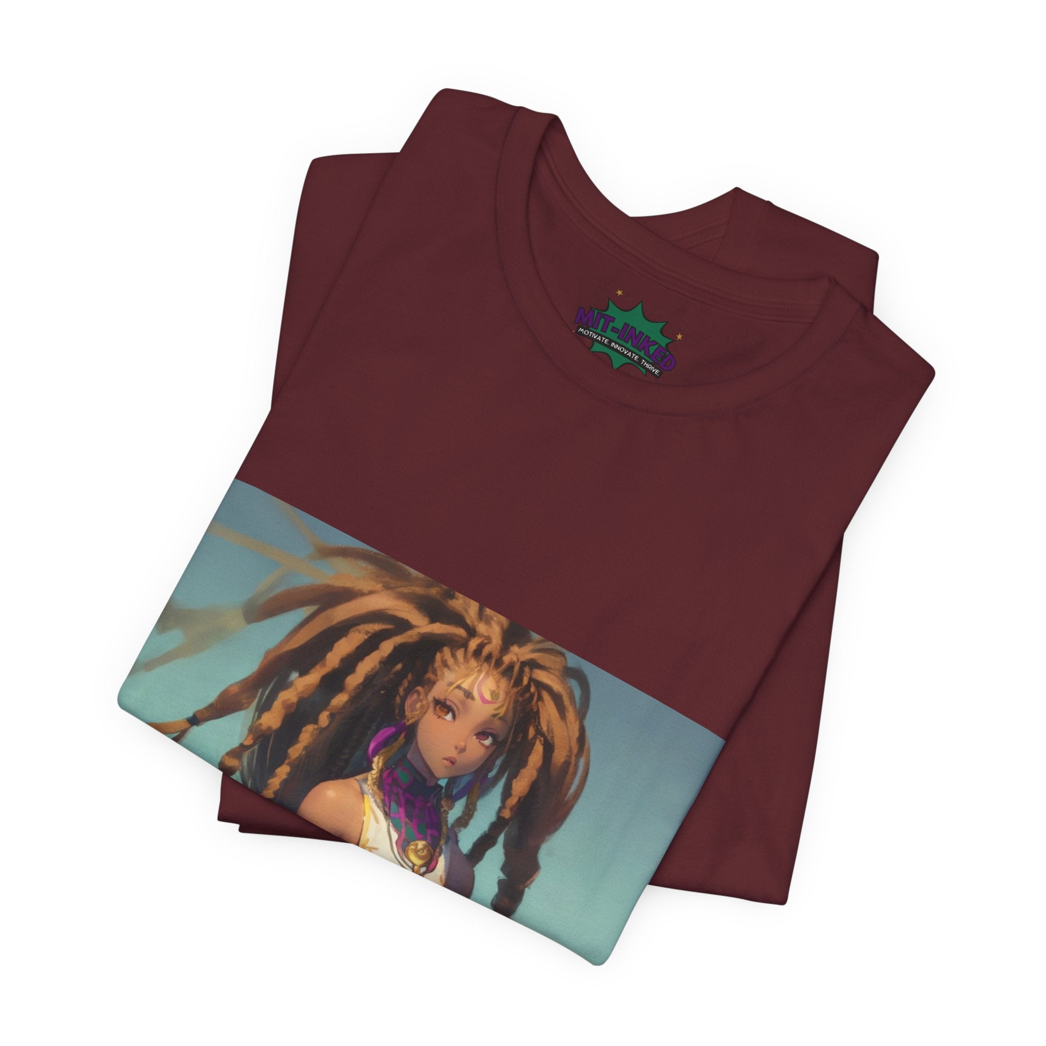 Nubian Queen Tee — Empowering Afrocentric Graphic T‑Shirt | MIT-Inked Heritage Tee
