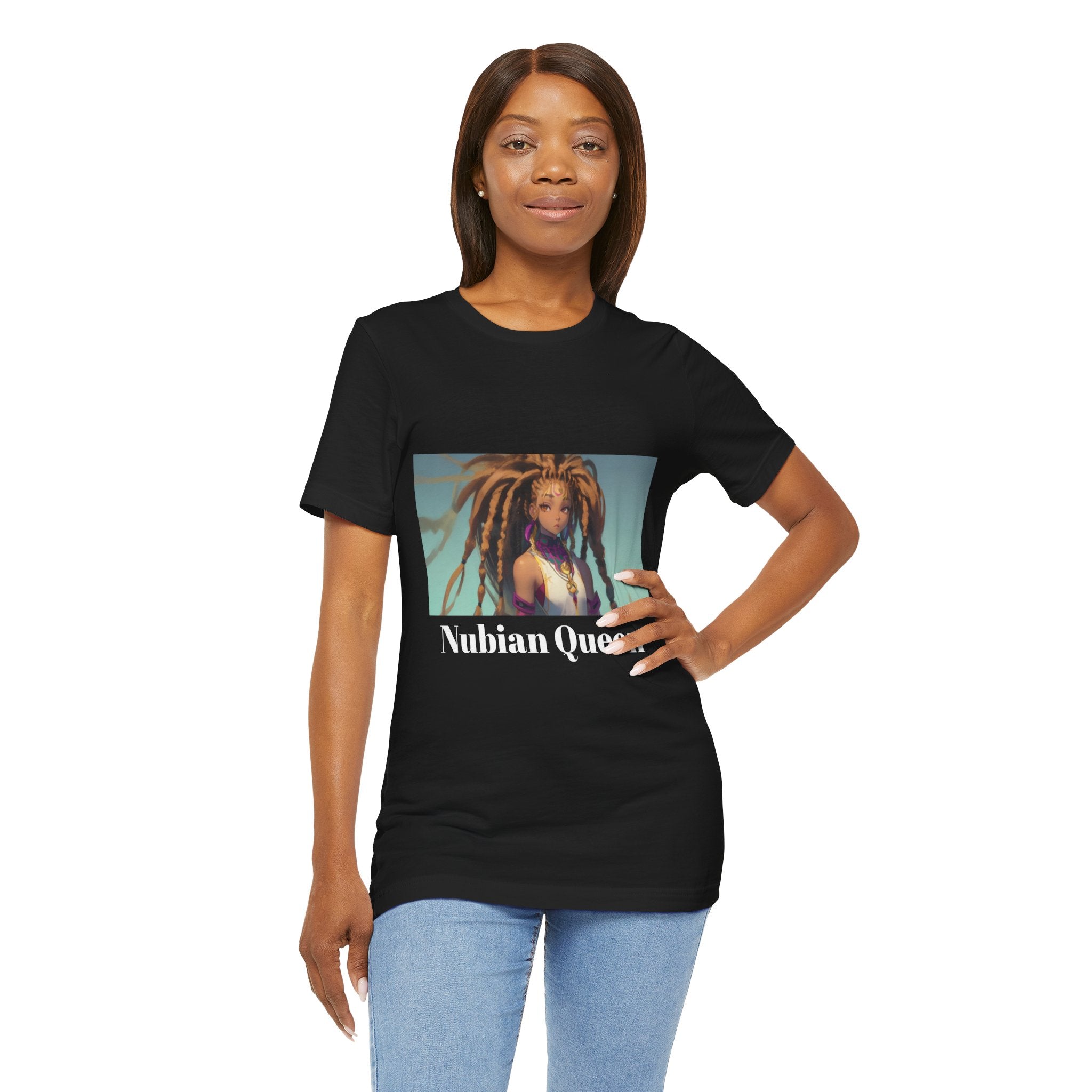 Nubian Queen Tee — Empowering Afrocentric Graphic T‑Shirt | MIT-Inked Heritage Tee