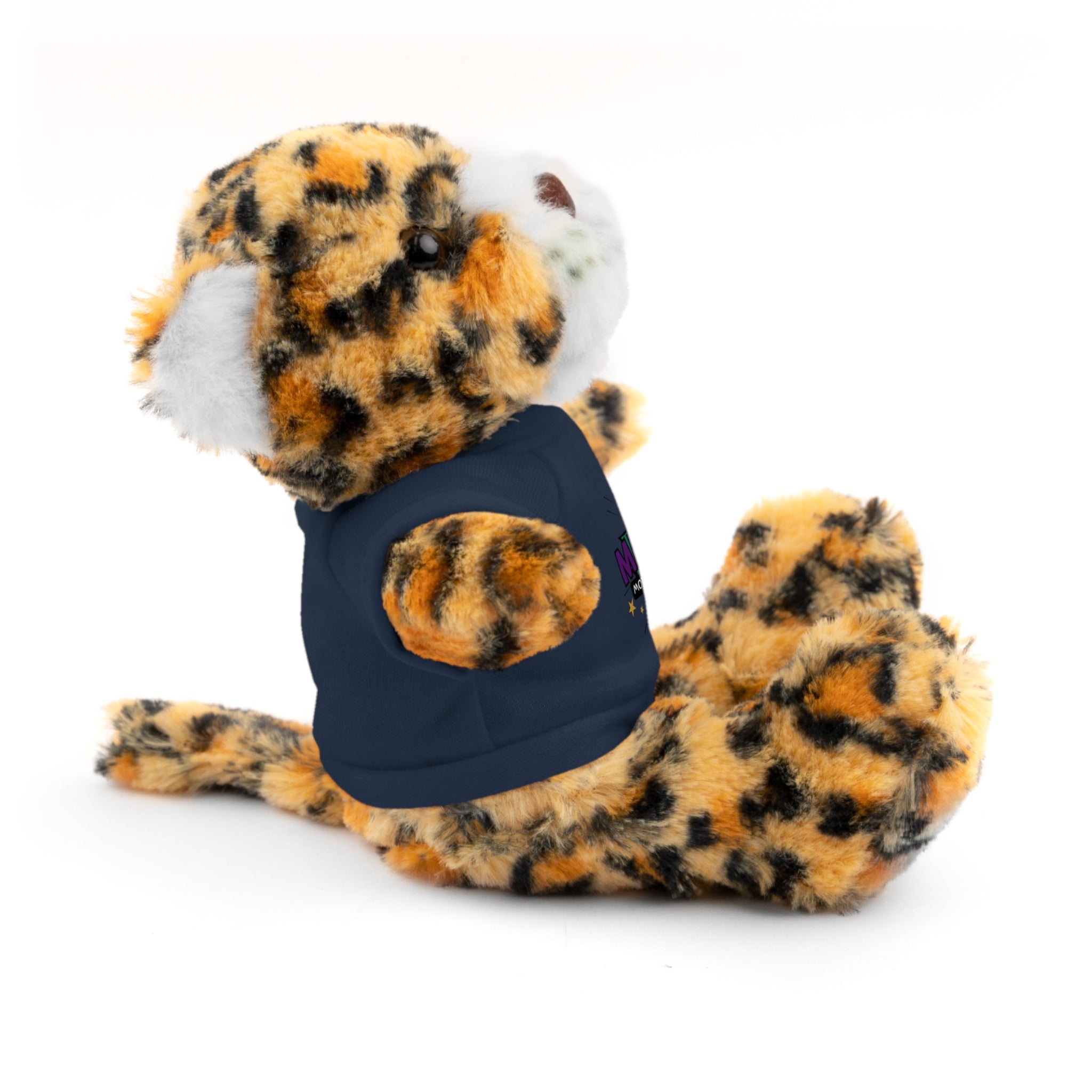 Plush Toy with MIT-Inked Graphic Tee — Cute Stuffed Animal Gift