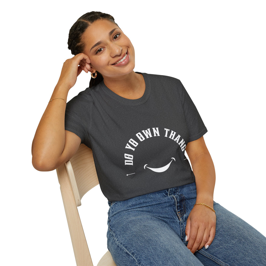 "Do Yo Own Thang" Smile Graphic T-Shirt | MIT-Inked Inspired Casual Tee
