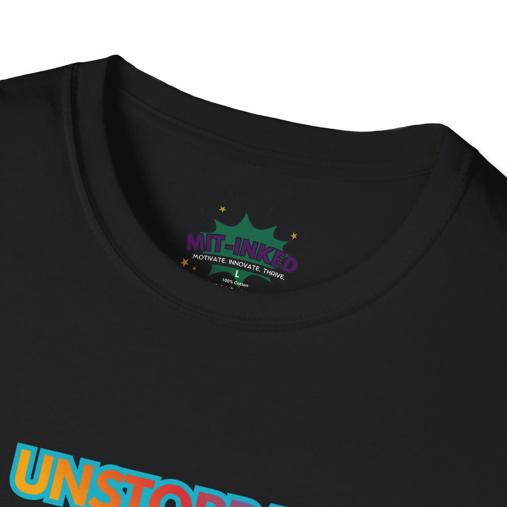 Unstoppable Runner T-Shirt — Motivational Track & Field Athletic Tee