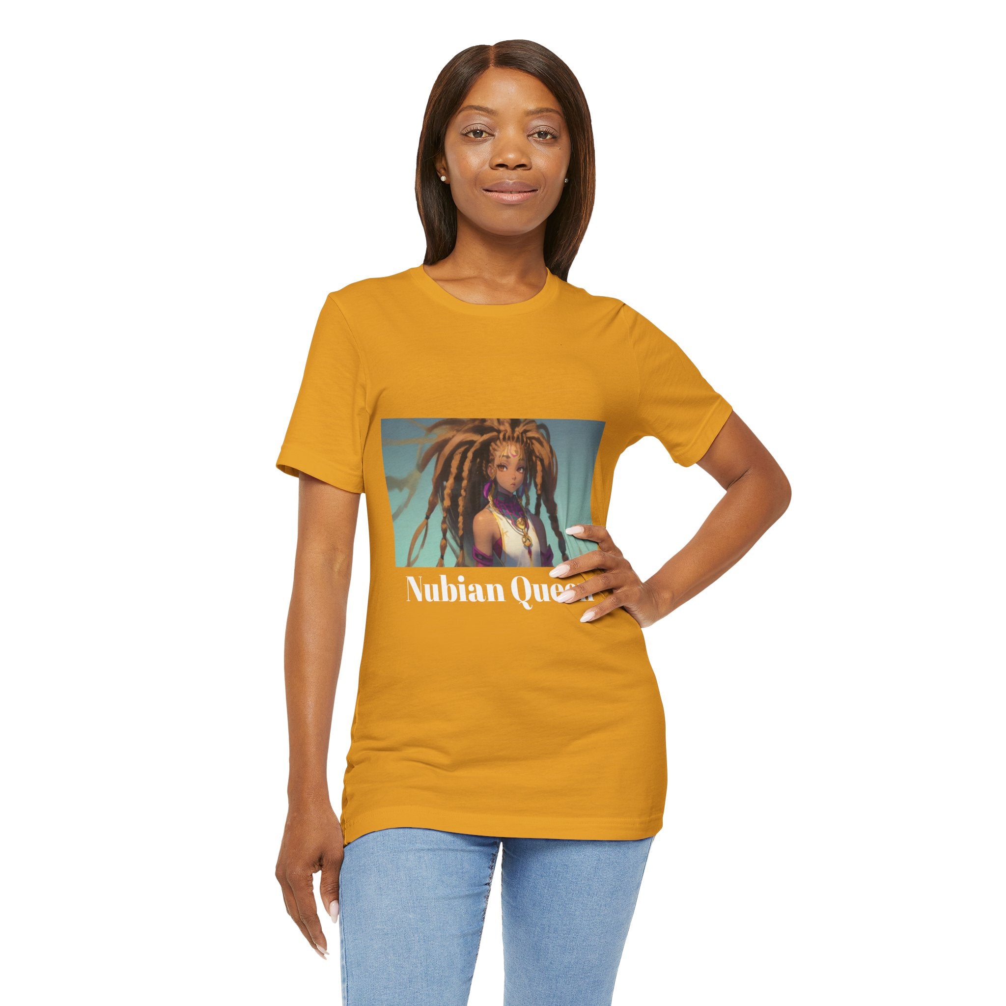 Nubian Queen Tee — Empowering Afrocentric Graphic T‑Shirt | MIT-Inked Heritage Tee