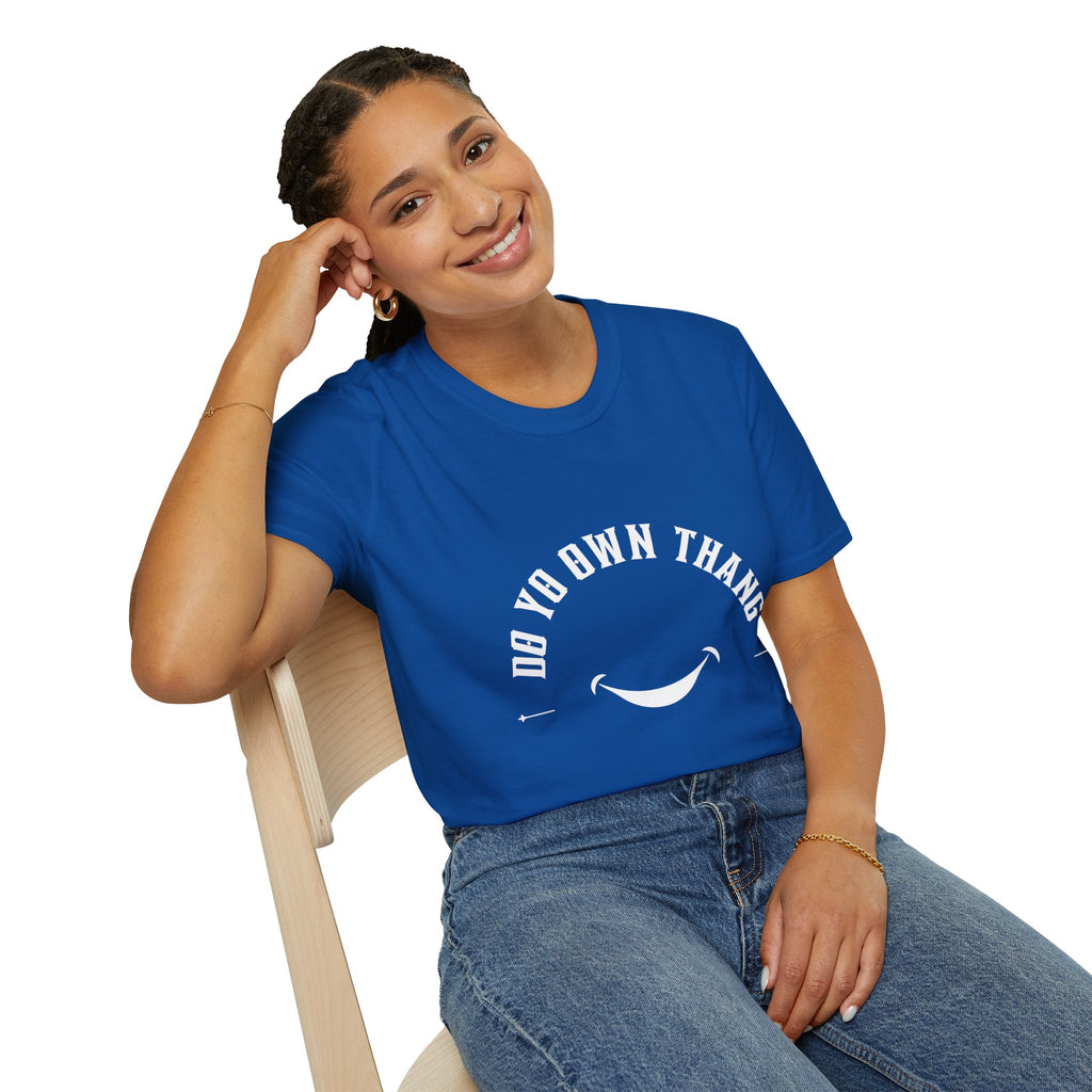 "Do Yo Own Thang" Smile Graphic T-Shirt | MIT-Inked Inspired Casual Tee