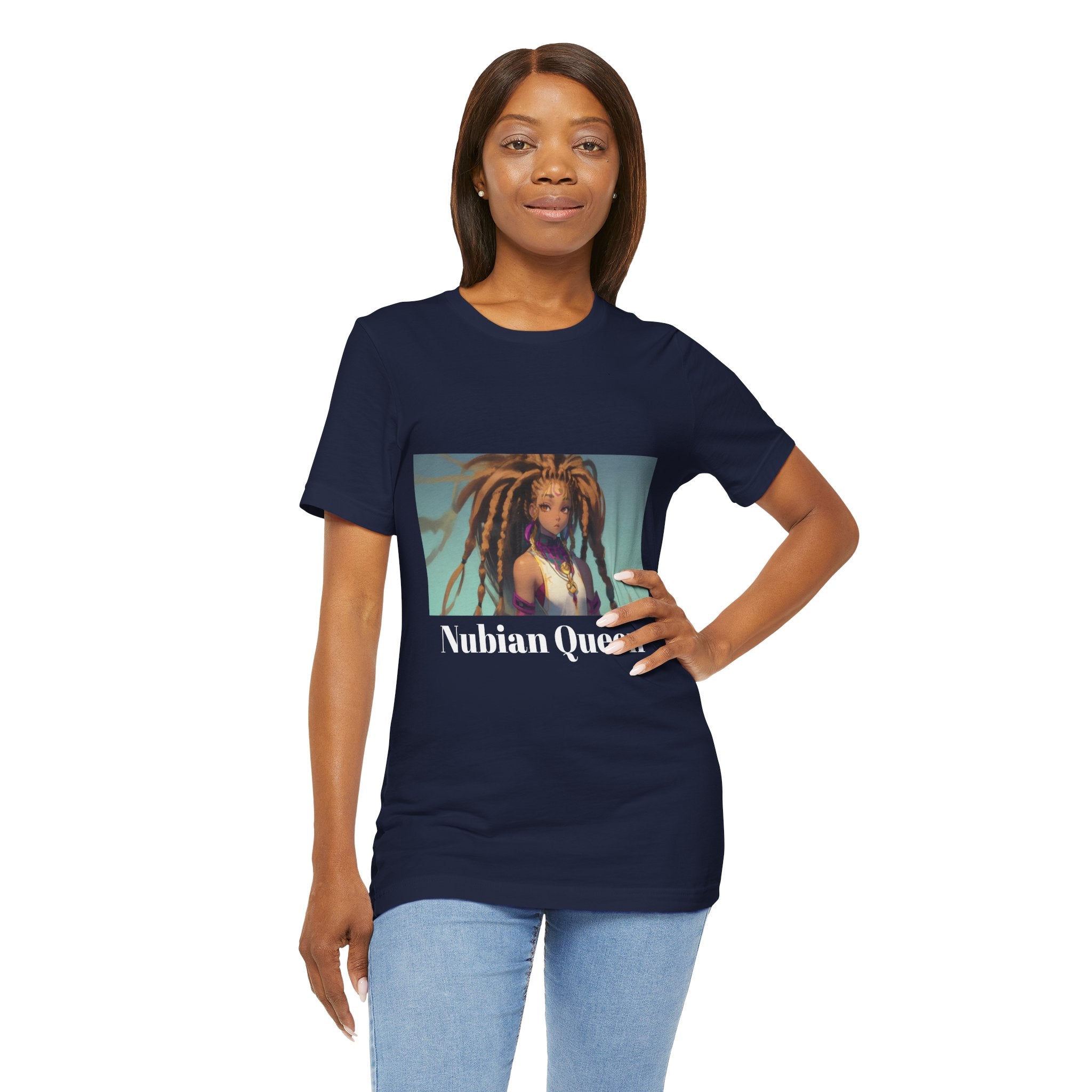 Nubian Queen Tee — Empowering Afrocentric Graphic T‑Shirt | MIT-Inked Heritage Tee