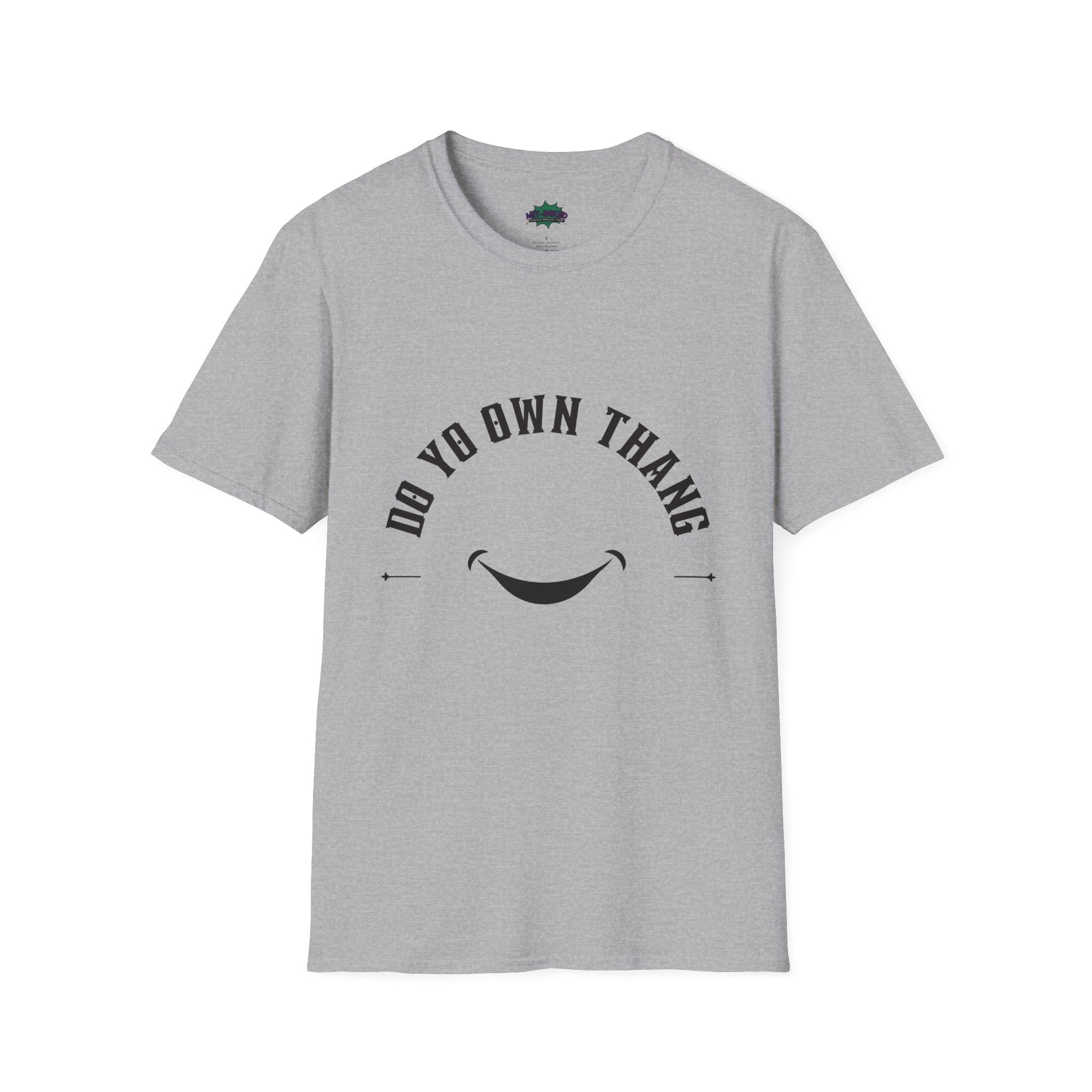 "Do Yo Own Thang" Smile Graphic T-Shirt | MIT-Inked Inspired Casual Tee