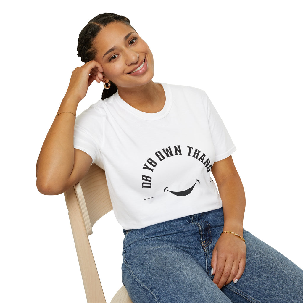 "Do Yo Own Thang" Smile Graphic T-Shirt | MIT-Inked Inspired Casual Tee