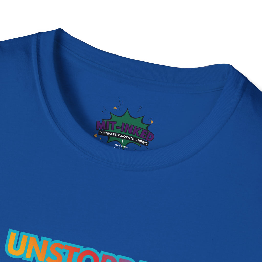 Unstoppable Runner T-Shirt — Motivational Track & Field Athletic Tee