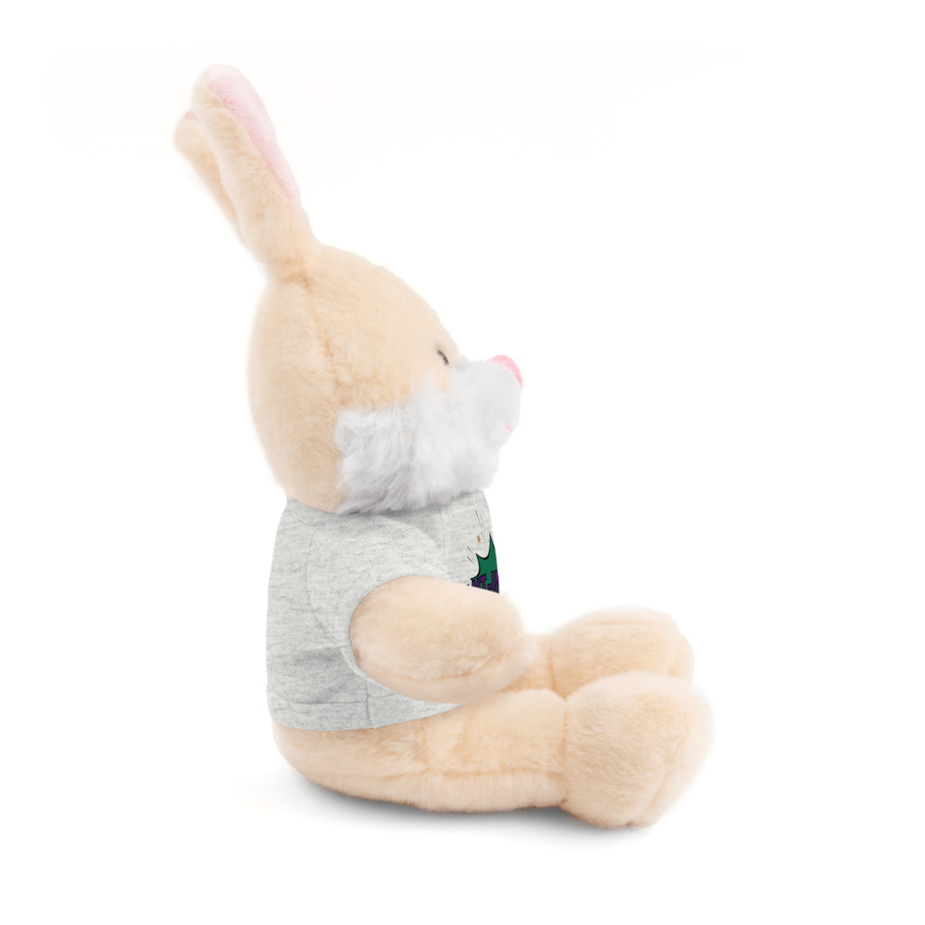 Plush Toy with MIT-Inked Graphic Tee — Cute Stuffed Animal Gift