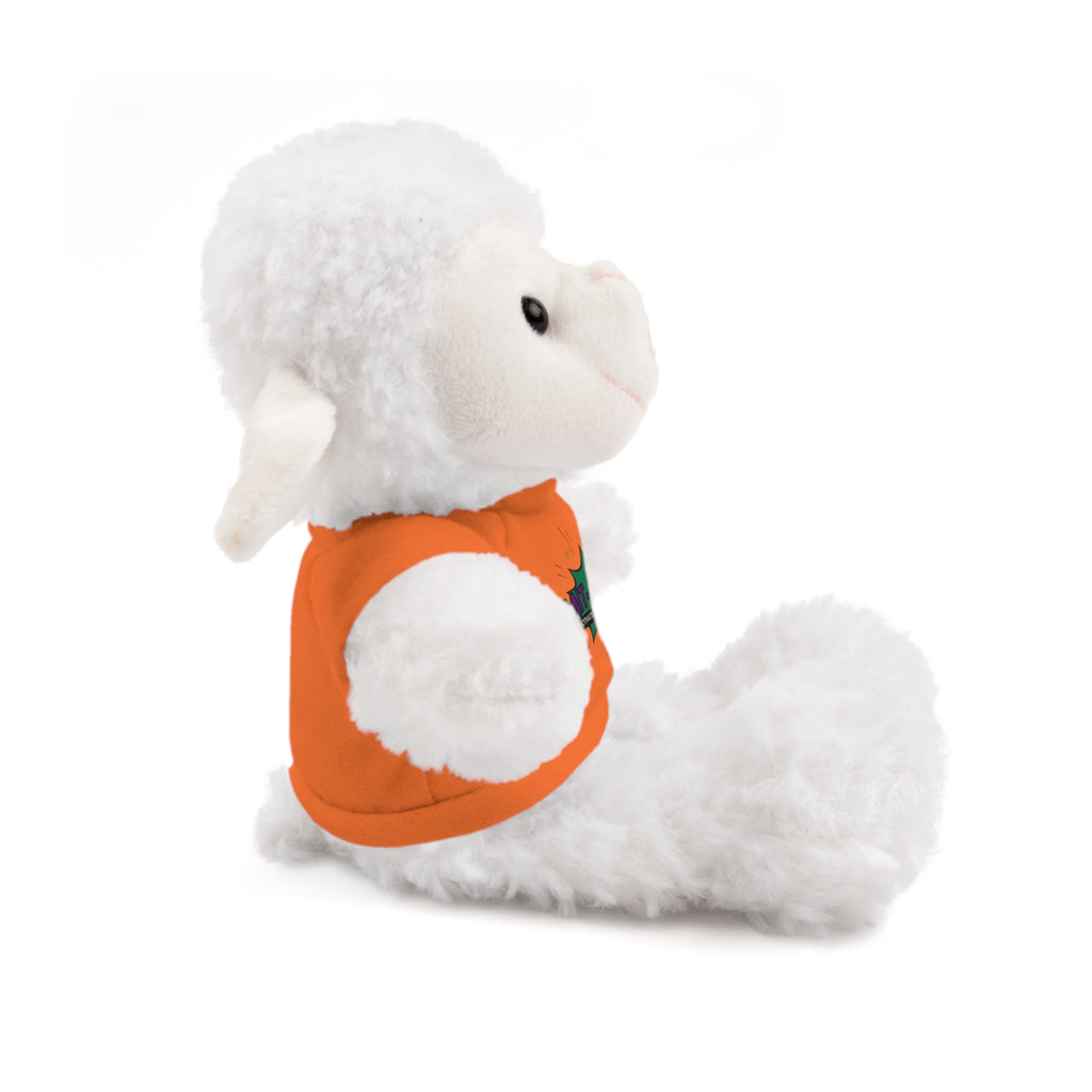 Plush Toy with MIT-Inked Graphic Tee — Cute Stuffed Animal Gift