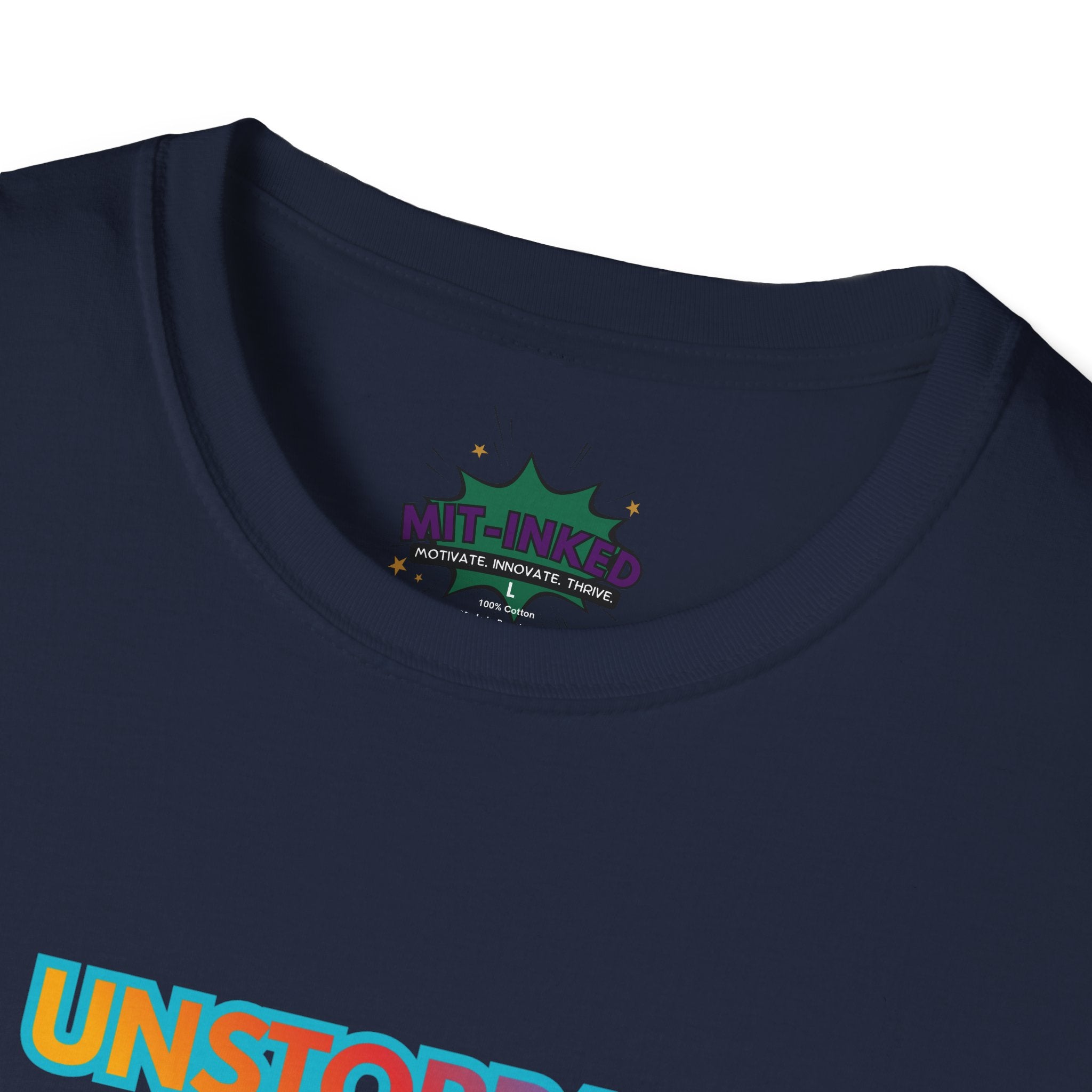 Unstoppable Runner T-Shirt — Motivational Track & Field Athletic Tee
