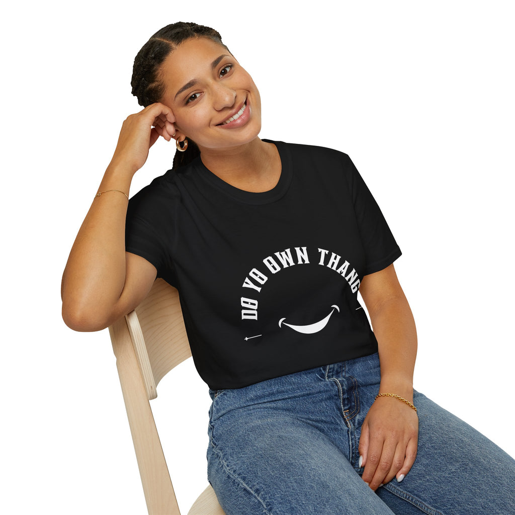"Do Yo Own Thang" Smile Graphic T-Shirt | MIT-Inked Inspired Casual Tee