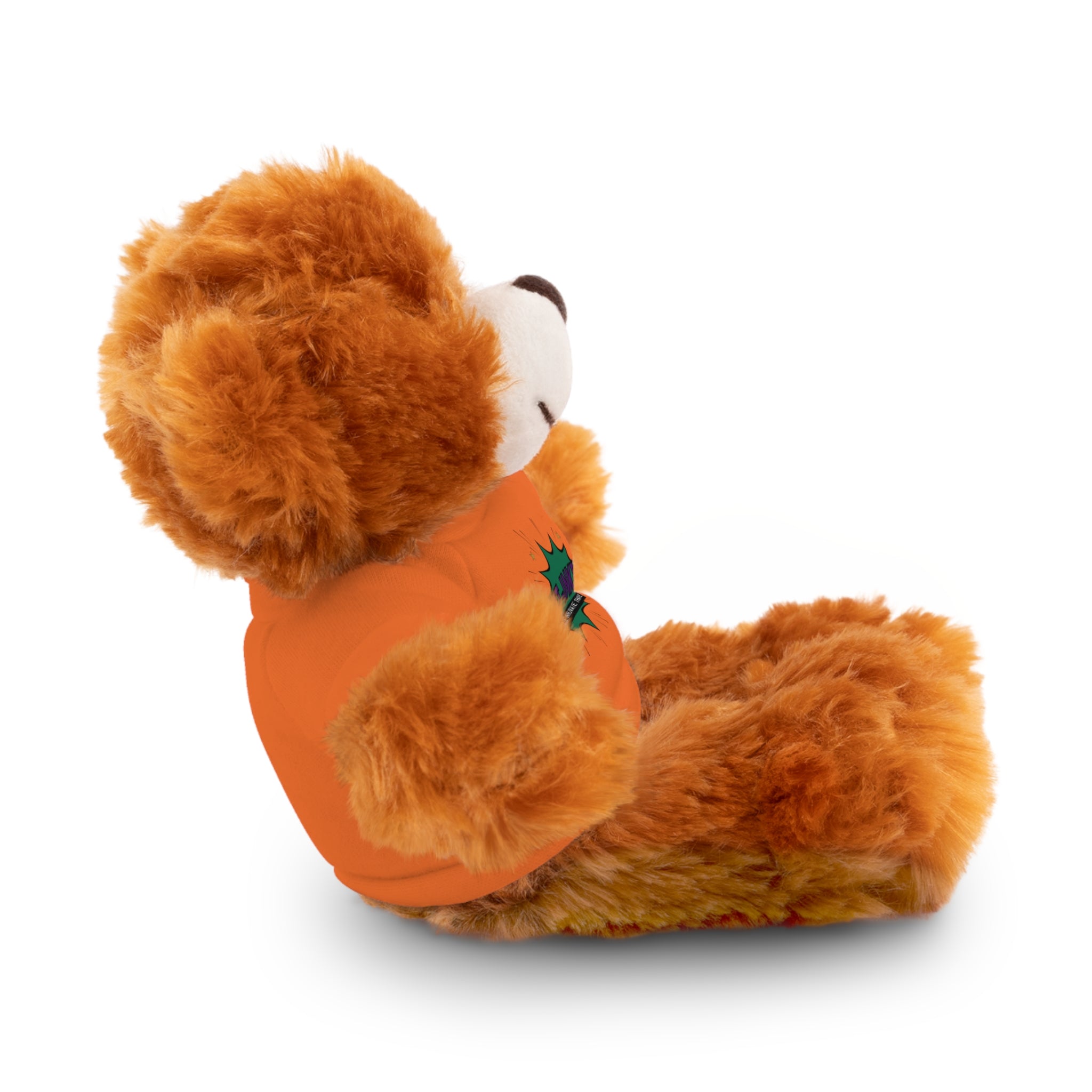 Plush Toy with MIT-Inked Graphic Tee — Cute Stuffed Animal Gift