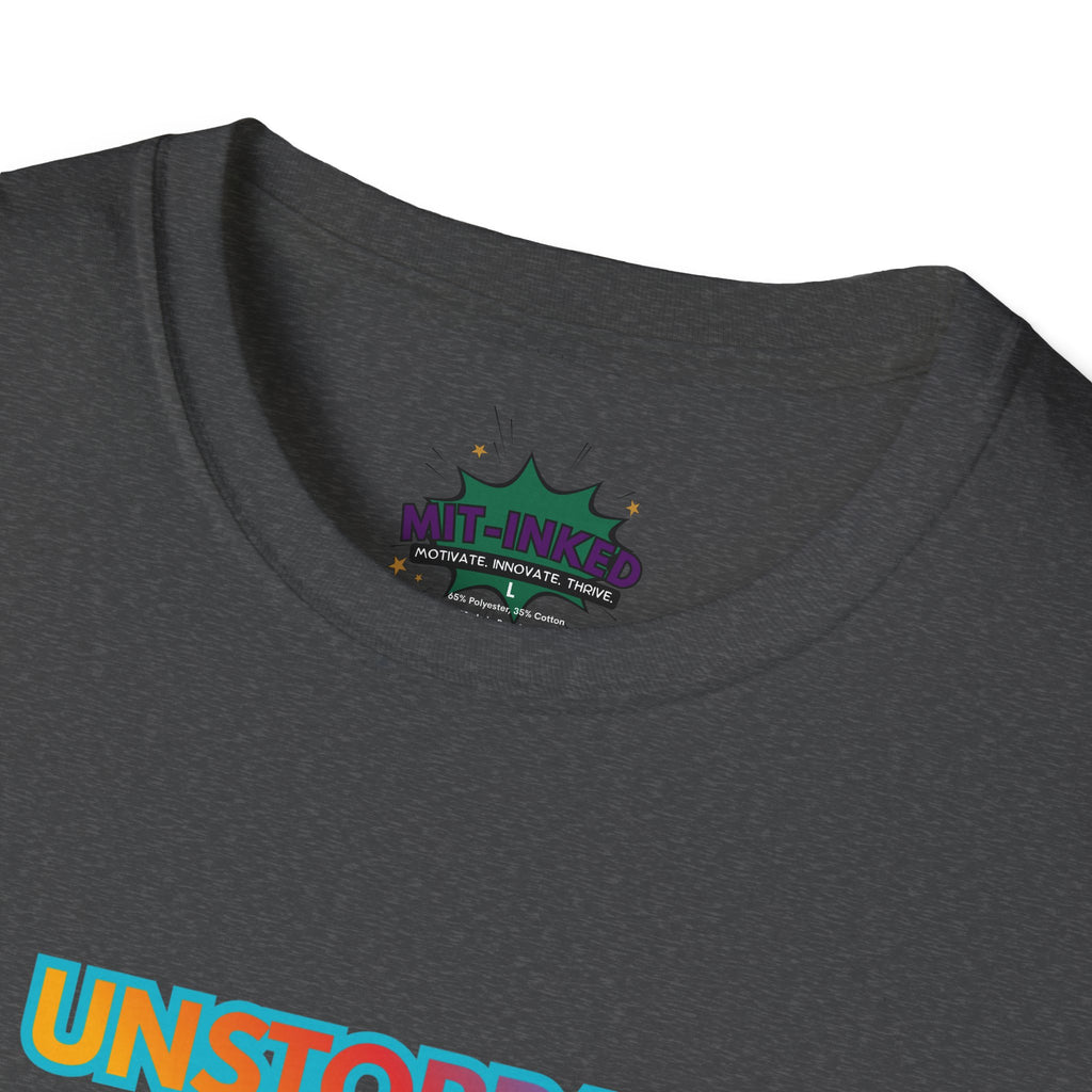 Unstoppable Runner T-Shirt — Motivational Track & Field Athletic Tee