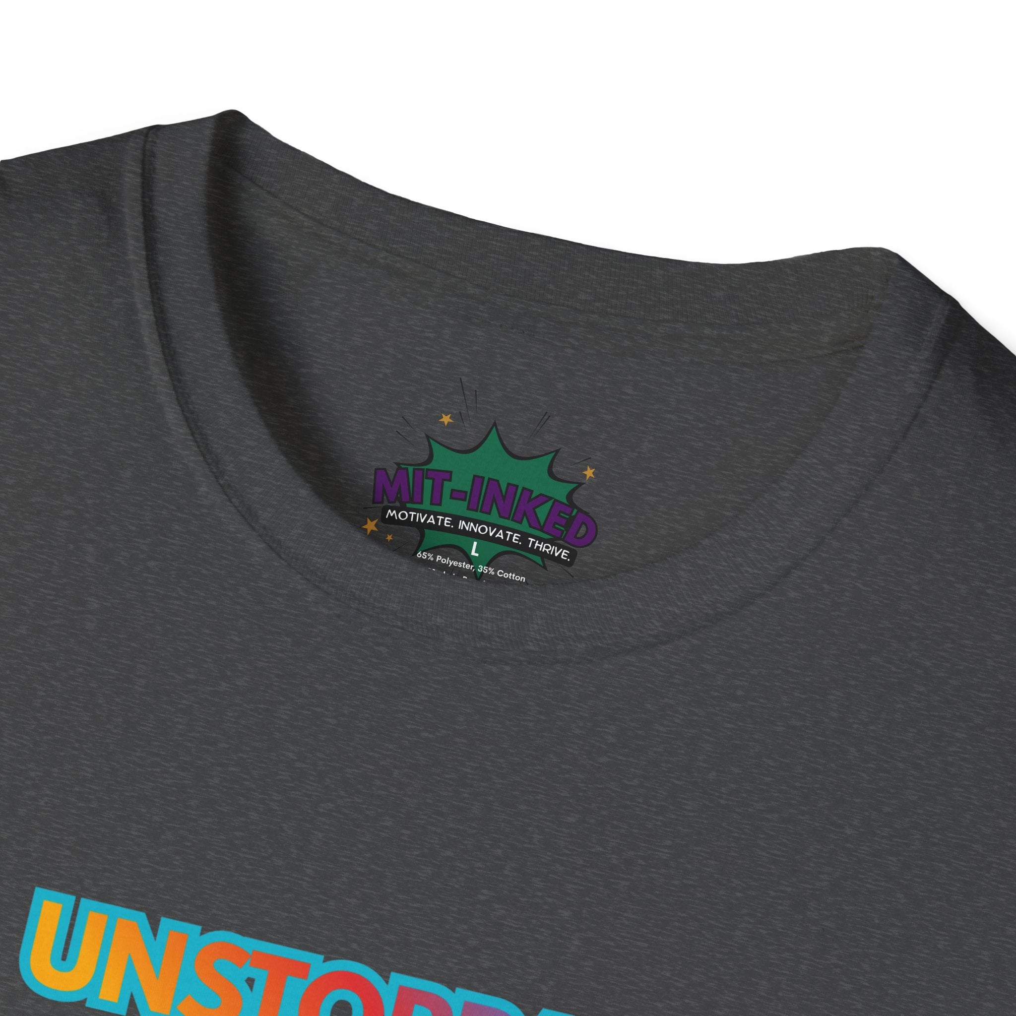Unstoppable Runner T-Shirt — Motivational Track & Field Athletic Tee