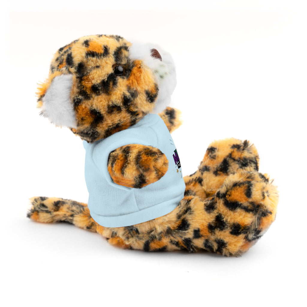Plush Toy with MIT-Inked Graphic Tee — Cute Stuffed Animal Gift