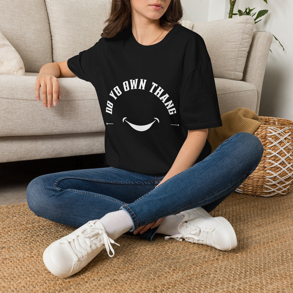 "Do Yo Own Thang" Smile Graphic T-Shirt | MIT-Inked Inspired Casual Tee