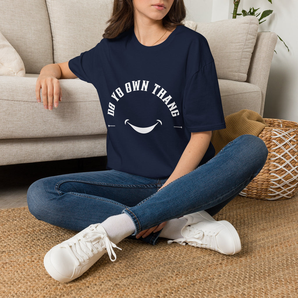 "Do Yo Own Thang" Smile Graphic T-Shirt | MIT-Inked Inspired Casual Tee