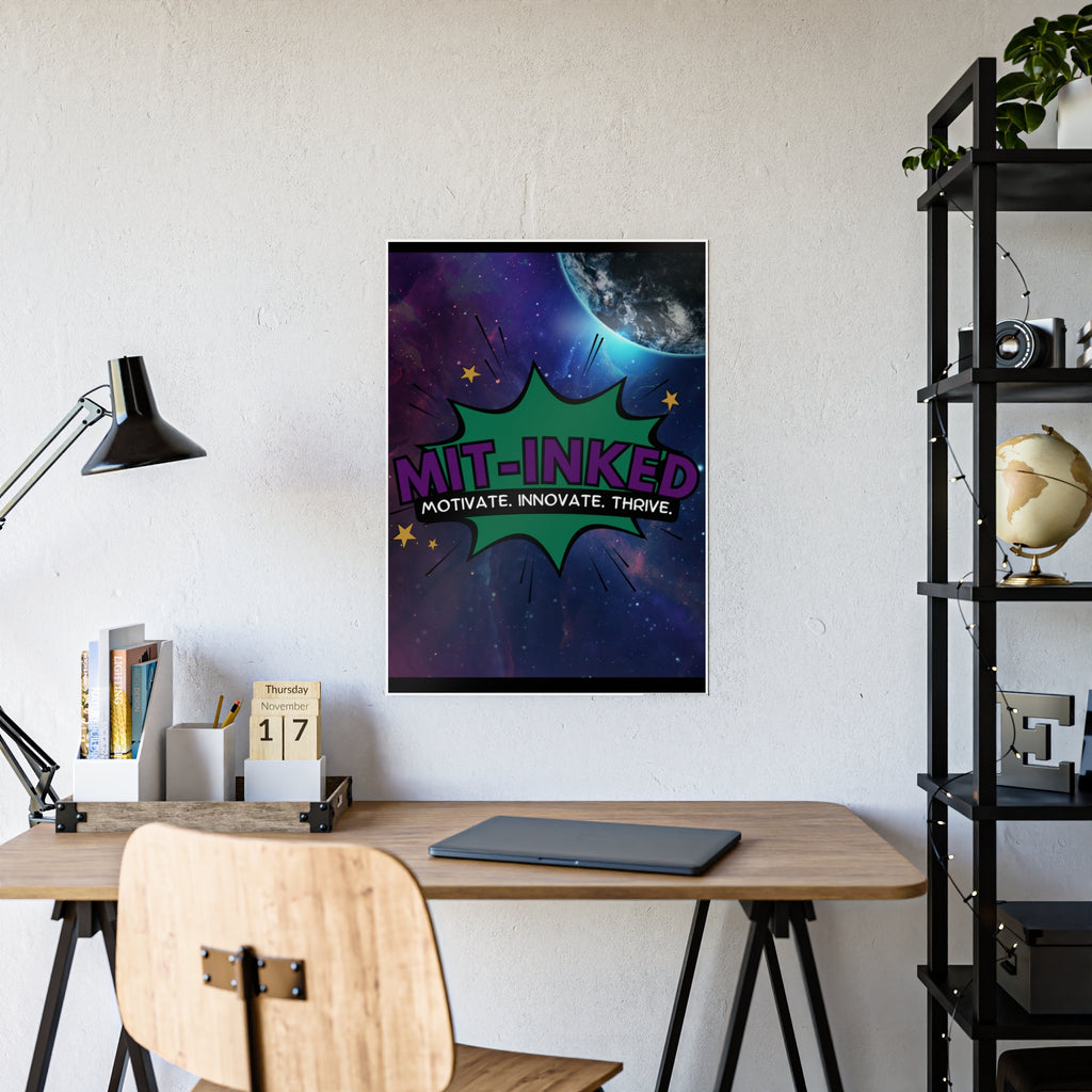 MIT-Inked Universe Original Glossy Prints and Posters