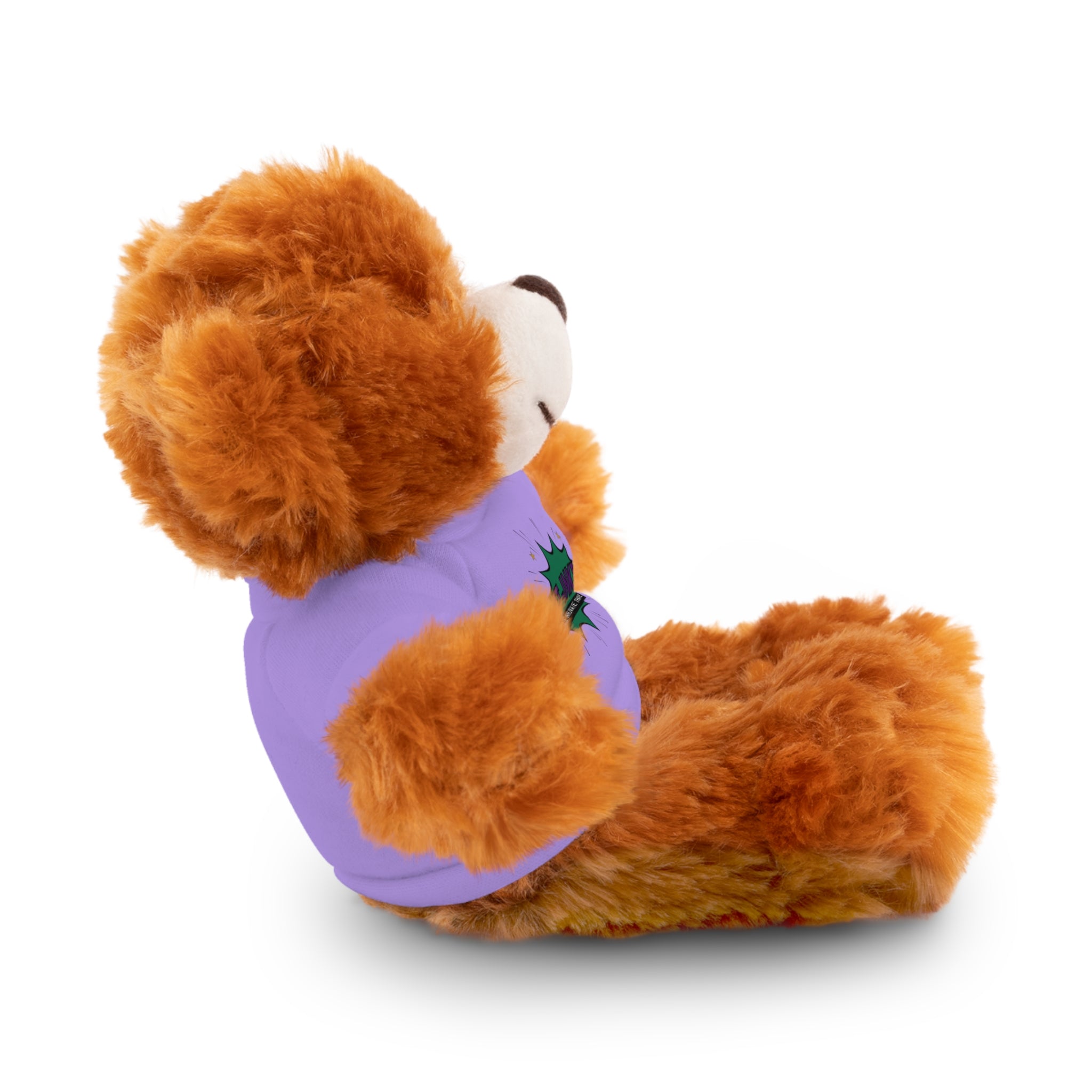 Plush Toy with MIT-Inked Graphic Tee — Cute Stuffed Animal Gift