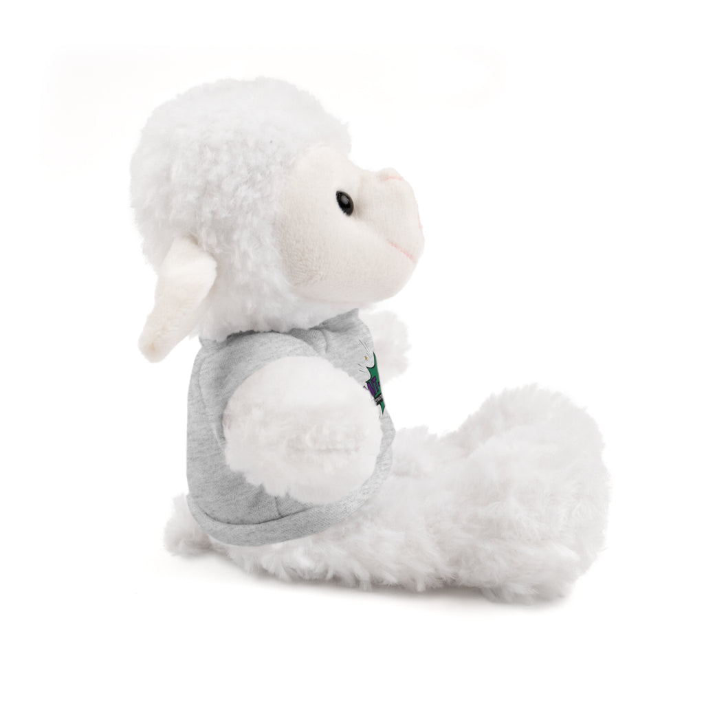 Plush Toy with MIT-Inked Graphic Tee — Cute Stuffed Animal Gift
